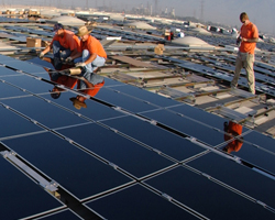 commercial solar installation commission